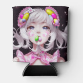 Rafraîchisseur Pour Canette Pâques/printemps Anime fille (Devant)