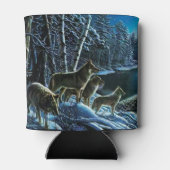 Rafraîchisseur Pour Canette Paquet Wolf Famille Pouls (Dos)