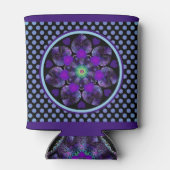 Rafraîchisseur Pour Canette Parapluie violet & coeurs .7 (Dos)