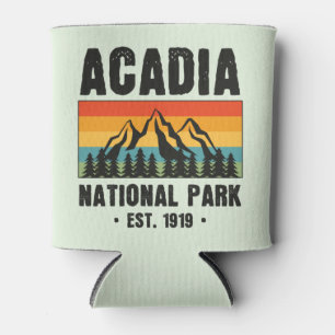 Rafraîchisseur Pour Canette Parc national Acadia, Maine Retro Vintage