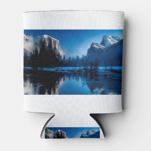 Rafraîchisseur Pour Canette Parc national de Yellowstone en hiver (Devant)