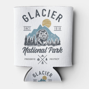 Rafraîchisseur Pour Canette Parc national des Glaciers novlelty Road trip Mont