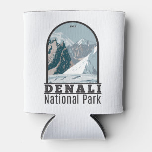 Rafraîchisseur Pour Canette Parc national du Denali Alaska Mont Hunter Vintage
