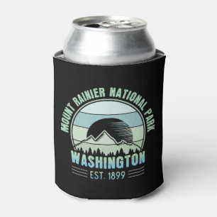 Rafraîchisseur Pour Canette Parc national du Mont Rainier Washington USA Retro
