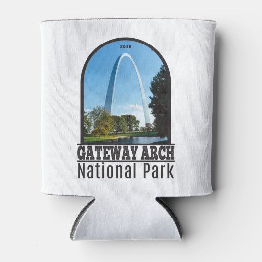 Rafraîchisseur Pour Canette Parc national Gateway Arch Missouri (Devant)