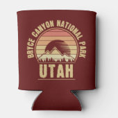 Rafraîchisseur Pour Canette Parc national Retro Bryce Canyon Utah (Dos)