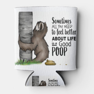 Rafraîchisseur Pour Canette paresse pooping