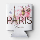 Rafraîchisseur Pour Canette Paris France Tour Eiffel & Lampe (Dos)