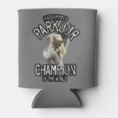 Rafraîchisseur Pour Canette Parkour Squirrel - drôle freerunning (Devant)