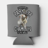 Rafraîchisseur Pour Canette Parkour Squirrel - drôle freerunning (Dos)