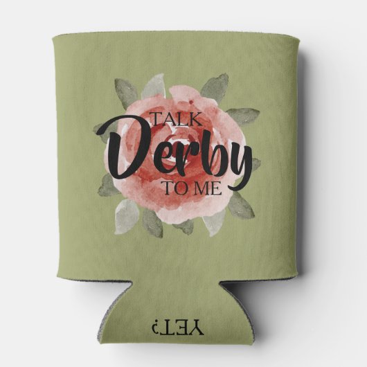 RAFRAÎCHISSEUR  POUR CANETTE PARLE-MOI DE DERBY (Dos)