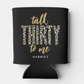 Rafraîchisseur Pour Canette Parle-moi TRENTE ! 30e anniversaire Keepsaké cadea (Dos)