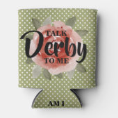 Rafraîchisseur Pour Canette Parlez de Derby à moi Floral (Devant)