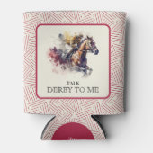 Rafraîchisseur Pour Canette Parlez Derby à moi hippocampe rouge (Devant)