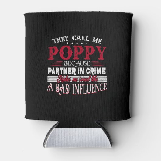 Rafraîchisseur Pour Canette Partenaire de They Call Me Poppy Because (Devant)