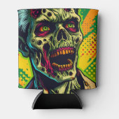 Rafraîchisseur Pour Canette Parti d'Halloween Zombie éffrayant (Devant)