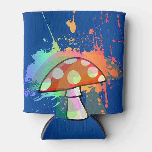 Rafraîchisseur Pour Canette Parti rétro psychédélique Comme en 1969 ! (Devant)