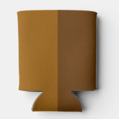 Rafraîchisseur Pour Canette Partie Brown foncé clair demi-côtés (Dos)