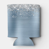 Rafraîchisseur Pour Canette Parties scintillant d'argent bleu clair huile 50e  (Dos)