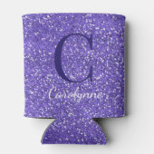 Rafraîchisseur Pour Canette Parties scintillant d'étincelle violet ultraviolet (Dos)