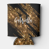 Rafraîchisseur Pour Canette Parties scintillant d'or (Devant)