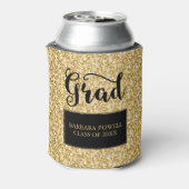 Rafraîchisseur Pour Canette Parties scintillant d'or - Graduation (Can Dos)