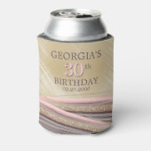 Rafraîchisseur Pour Canette Parties scintillant Glam Rose Gold Anniversaire (Can Dos)