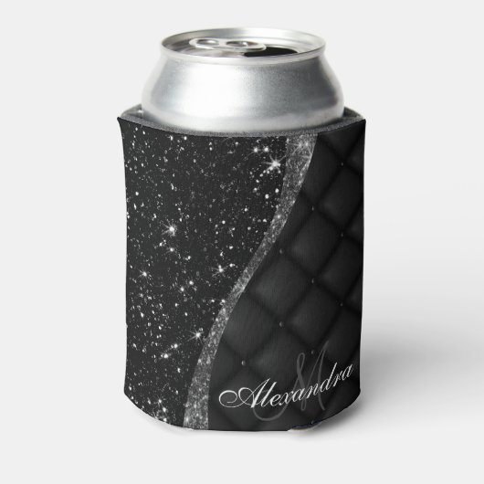Rafraîchisseur Pour Canette Parties scintillant noire et Parties scintillant (Can Dos)