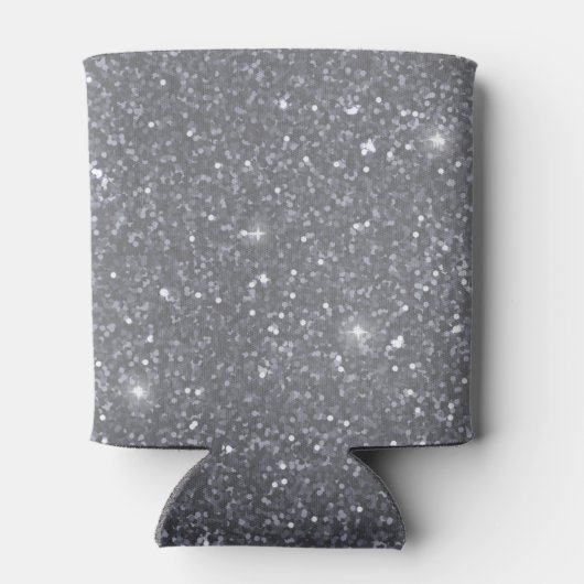 Rafraîchisseur Pour Canette Parties scintillant noire moderne étincelles Nom p (Dos)