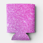 Rafraîchisseur Pour Canette Parties scintillant rose moderne étincelles Nom pe (Dos)