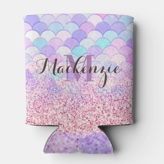 Rafraîchisseur Pour Canette Parties scintillant Sirène (Dos)