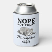 Rafraîchisseur Pour Canette Pas aujourd'hui, pas demain - Chat endormi (Can Dos)