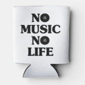 RAFRAÎCHISSEUR  POUR CANETTE PAS DE MUSIQUE PAS DE VIE (Devant)