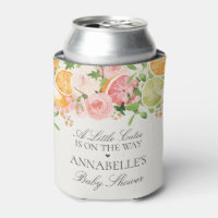 Pastel Citrus Floral Cutie Baby shower Favoriser