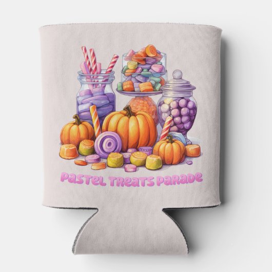 Rafraîchisseur Pour Canette Pastel Traitements Parade - Belle Bonbons & Citrou (Dos)