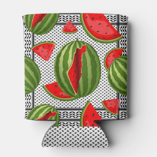 Rafraîchisseur Pour Canette Pastèque Palestine - Slice (Dos)