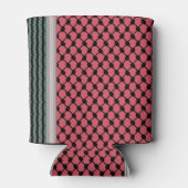 Rafraîchisseur Pour Canette Pastèque palestinienne Hatta Keffiyeh Kufiya Folk (Dos)