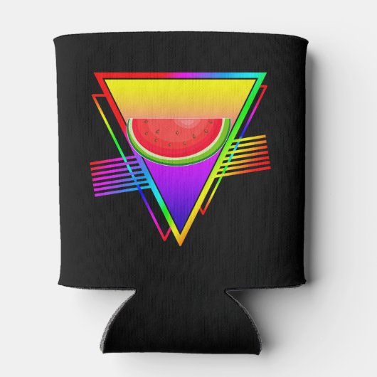 Rafraîchisseur Pour Canette Pastèque Retro Neon (Dos)