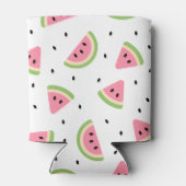 Rafraîchisseur Pour Canette Pastèque rose, Graines de pastèque, Motif d'été (Dos)