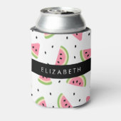 Rafraîchisseur Pour Canette Pastèque Rose, Pâtes De Pâques, Votre Nom (Can Dos)