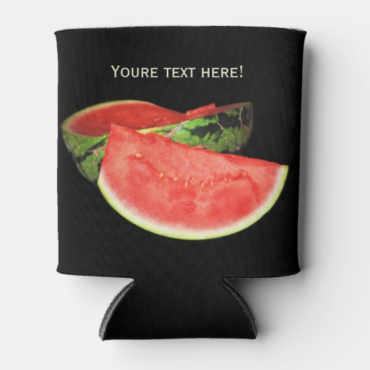 Rafraîchisseur Pour Canette Pastèque rouge (Devant)