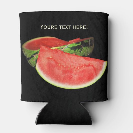 Rafraîchisseur Pour Canette Pastèque rouge (Dos)