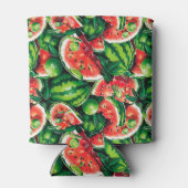 Rafraîchisseur Pour Canette pastèques, chaux, feuilles de pastèque, petite cha (Dos)