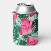 Rafraîchisseur Pour Canette Pastèques, palmiers feuilles : pattes tropicales s (Can Dos)