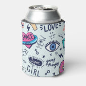 Rafraîchisseur Pour Canette Patch de mode : Stickers Pop Art. (Can Dos)