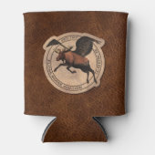 Rafraîchisseur Pour Canette Patch Flying Moose Aviation (Devant)