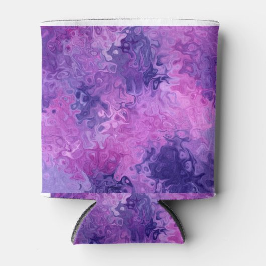 Rafraîchisseur Pour Canette Patches violettes (Devant)