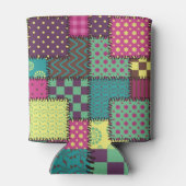 Rafraîchisseur Pour Canette Patchwork : Arrière - plan Motif divers (Dos)