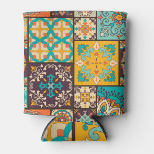 Rafraîchisseur Pour Canette Patchwork coloré Tile islamique sans couture