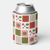 Rafraîchisseur Pour Canette Patchwork de pastèque (Can Dos)
